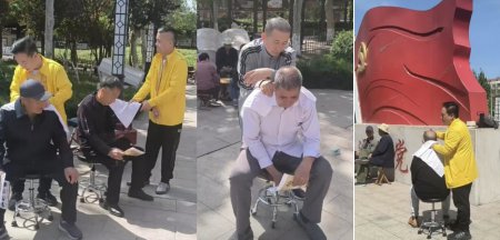 怡然安养生走进九级村社区 温情守护老年健康 公益服务暖人心